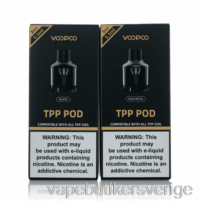Vape Sverige Voopoo Tpp Ersättningsskidor Silver